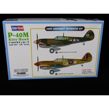 1/48 HobbyBoss P-40M Kitty Hawk Fighter Airplane 85801